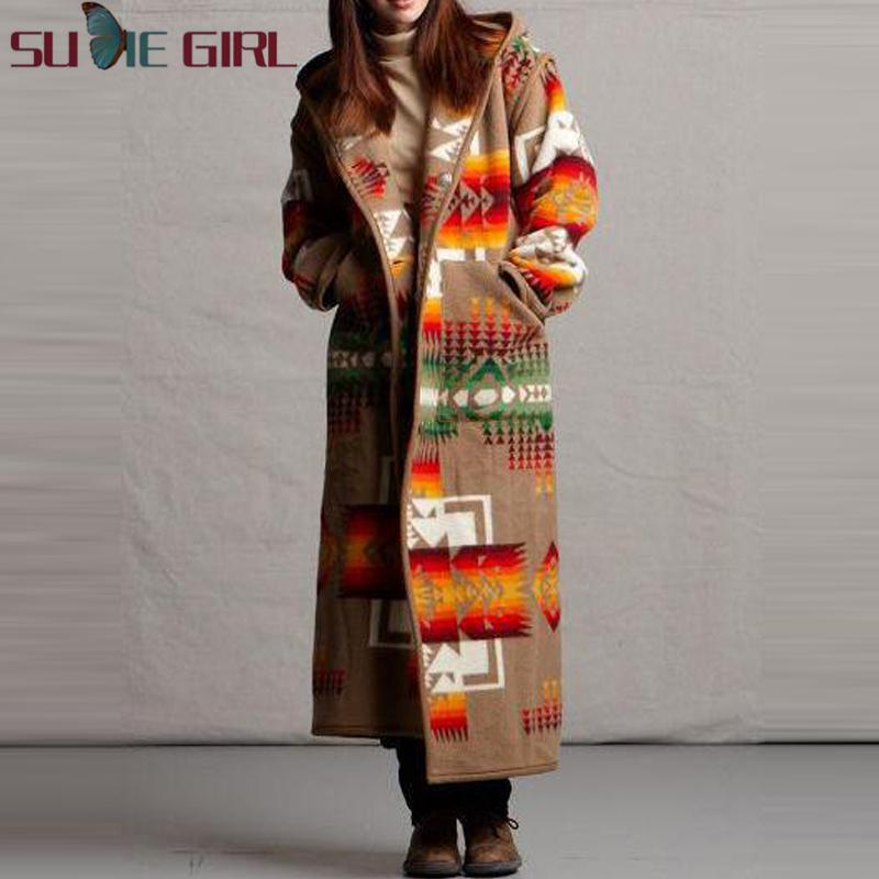 Autumn&Winter Women Elegant Print Coats Wool Blends Hooded Warm Fall Clothes Trench Coat for Women's Clothing
Autumn&Winter Women Elegant Print Coats Wool Blends Hooded Warm Fall Clothes Trench Coat for Women's Clothing