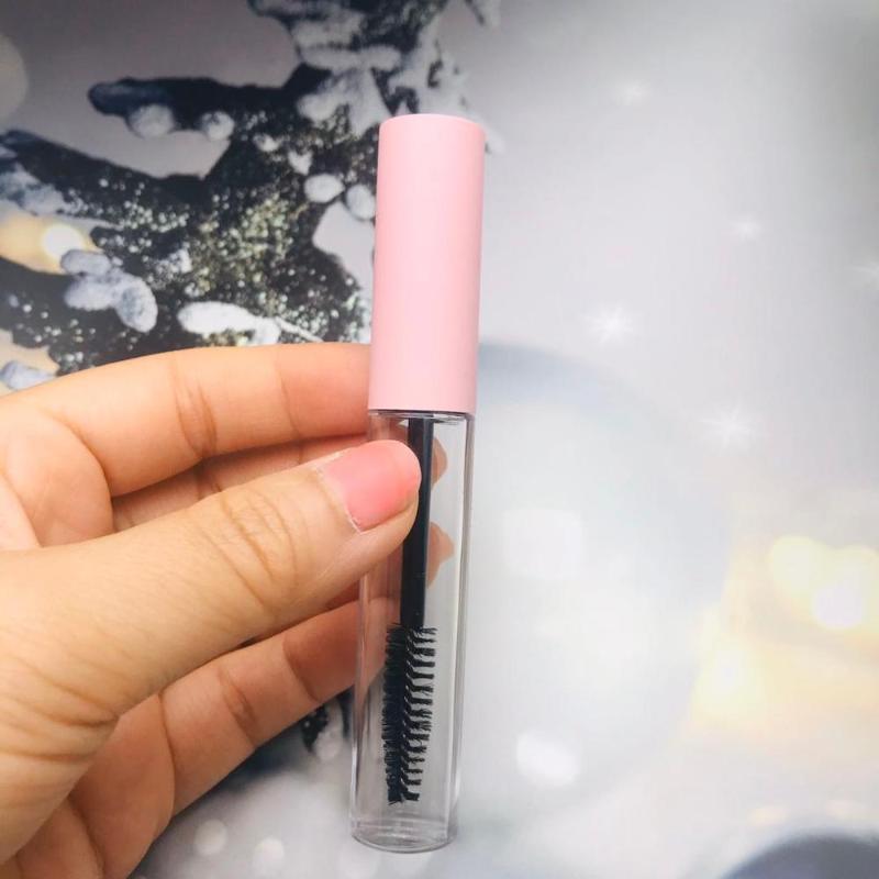 10ml Empty mascara tube Clear revitalash Eyelash Bottle Frosted White Pink lid Cosmetic packing container
