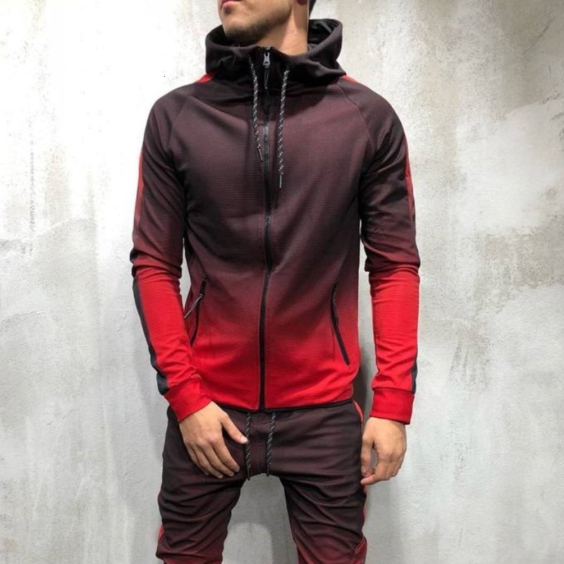 2021 New Tracksuit Piece Male Gradient Hooded Sweatshirt and Jogger Drawstring Sweatpants Casual Streetwear Suits for Men Qiye, Gray
2021 New Tracksuit Piece Male Gradient Hooded Sweatshirt and Jogger Drawstring Sweatpants Casual Streetwear Suits for Men Qiye, Gray