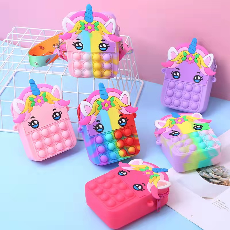 2022 DHL Party Favor Fidget Toys Sensory Fashion messenger bag kid Push Bubble rabbit Coin Purse Anti Stress Educational Shoulder Bags Decom
2022 DHL Party Favor Fidget Toys Sensory Fashion messenger bag kid Push Bubble rabbit Coin Purse Anti Stress Educational Shoulder Bags Decom