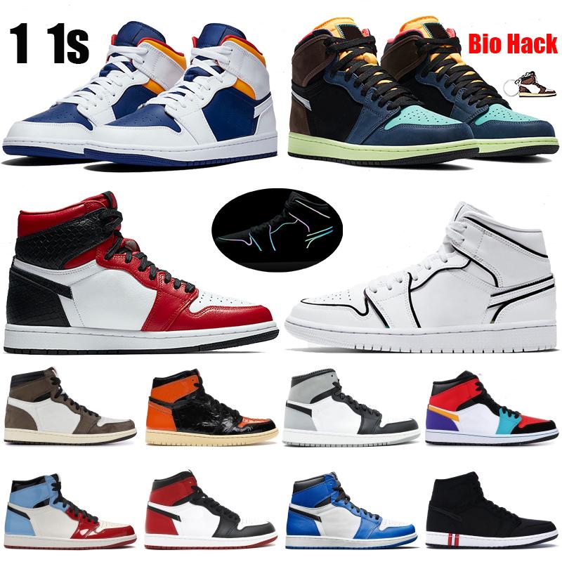 New 1s 1 Jumpman High Tokyo Bio Hack Court Purple Reflective White Pine Green Black Royal Laser Orange Mens Basketball Shoes UNC Sneakers
New 1s 1 Jumpman High Tokyo Bio Hack Court Purple Reflective White Pine Green Black Royal Laser Orange Mens Basketball Shoes UNC Sneakers