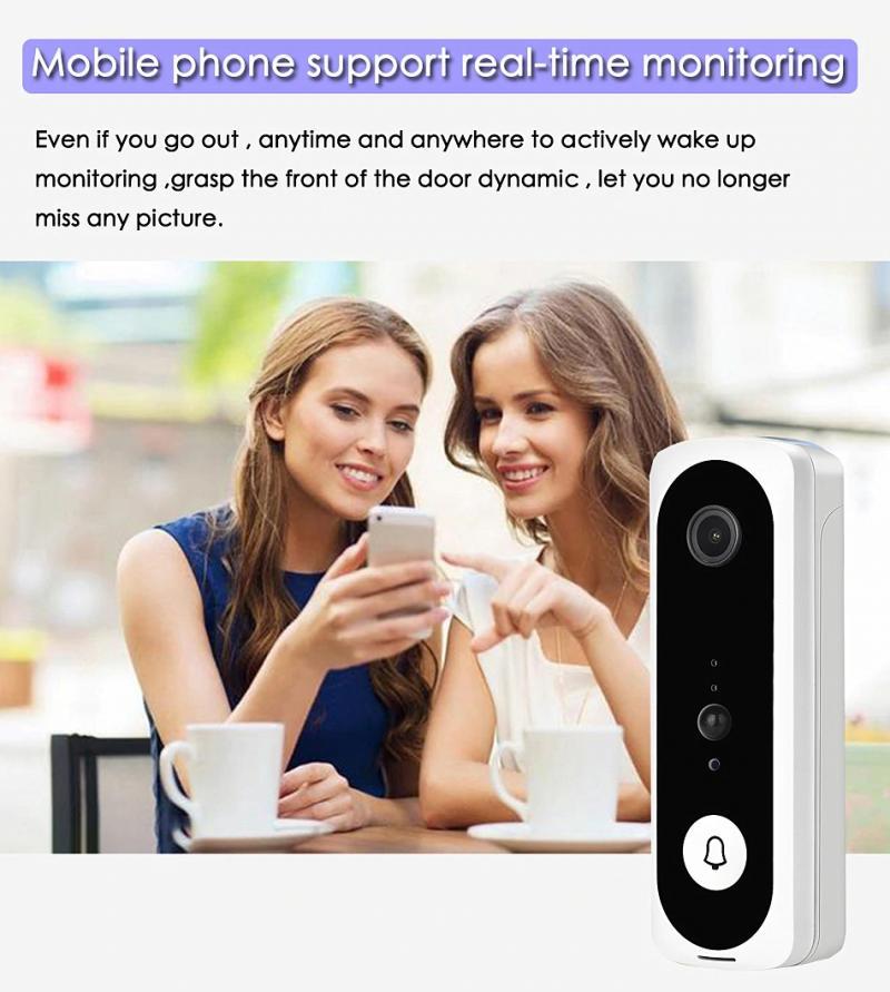 Fashion V20 Smart WiFi Video Doorbell Camera Visual Intercom With Chime Night Vision IP Door Bell Wireless Home Security Camera
Fashion V20 Smart WiFi Video Doorbell Camera Visual Intercom With Chime Night Vision IP Door Bell Wireless Home Security Camera