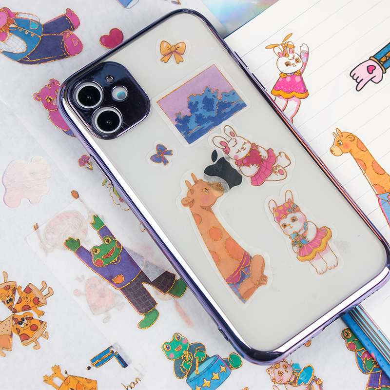 Steam wave series Hot stamping stickers Cyberpunk style Kawaii Cartoon Character girl Stationery sticker aesthetic Scrapbooking
Steam wave series Hot stamping stickers Cyberpunk style Kawaii Cartoon Character girl Stationery sticker aesthetic Scrapbooking
