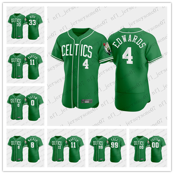 NEW Custom Mens women youth Celtics X 2020-21 99 Tacko Fall 8 Kemba Walker 0 Jayson Tatum green Crossover Baseball Jerseys
NEW Custom Mens women youth Celtics X 2020-21 99 Tacko Fall 8 Kemba Walker 0 Jayson Tatum green Crossover Baseball Jerseys