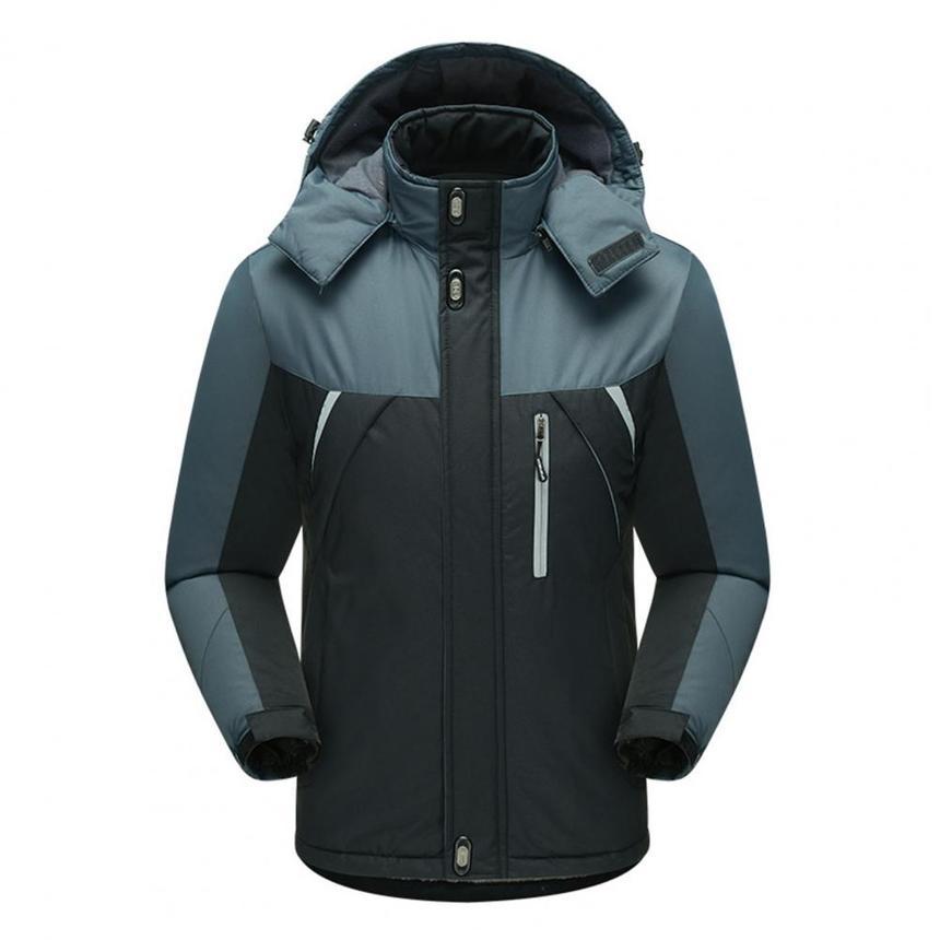 Contrast Colors s Hooded Windproof Reflective Men's Winter et Stripe Super Warm Down Coat for Climbing, Black;brown
Contrast Colors s Hooded Windproof Reflective Men's Winter et Stripe Super Warm Down Coat for Climbing, Black;brown