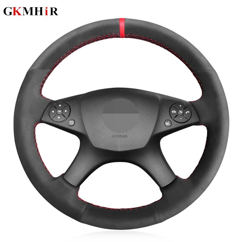 Black Suede Red Marker Car Steering Wheel Cover for C280 C230 C180 C260 C200 C300 W204 C-Class 2007-2010
Black Suede Red Marker Car Steering Wheel Cover for C280 C230 C180 C260 C200 C300 W204 C-Class 2007-2010