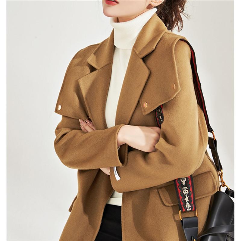 Winter 100% Wool Coat Double Faced Woolen Korean Women Clothing Coats and Jackets Female Outwwear Manteau Femme Hiver WPY1900, Black
Winter 100% Wool Coat Double Faced Woolen Korean Women Clothing Coats and Jackets Female Outwwear Manteau Femme Hiver WPY1900, Black