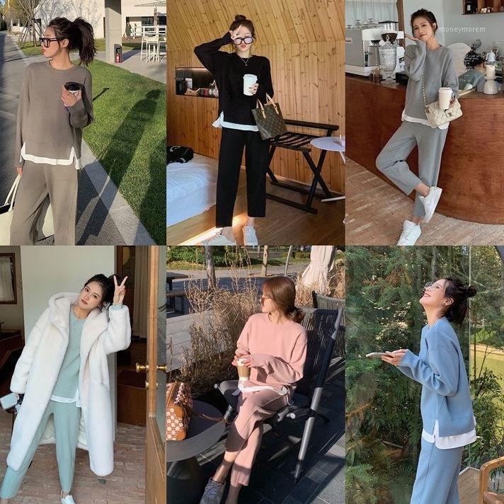 Two Piece Set Pullover Sweater Tracksuit Women High Waist Knit Wide Leg Pants Women Suit 2 Piece Set Winter Outwear1, Black
Two Piece Set Pullover Sweater Tracksuit Women High Waist Knit Wide Leg Pants Women Suit 2 Piece Set Winter Outwear1, Black