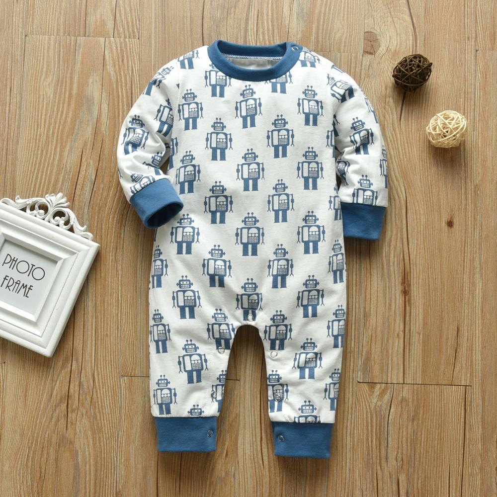ZWY288 Baby Boys Girls Romper Cotton Long Sleeve Letter Mom Plus Dad Equal Me Jumpsuit Infant Clothing Autumn Baby Clothes Y1221