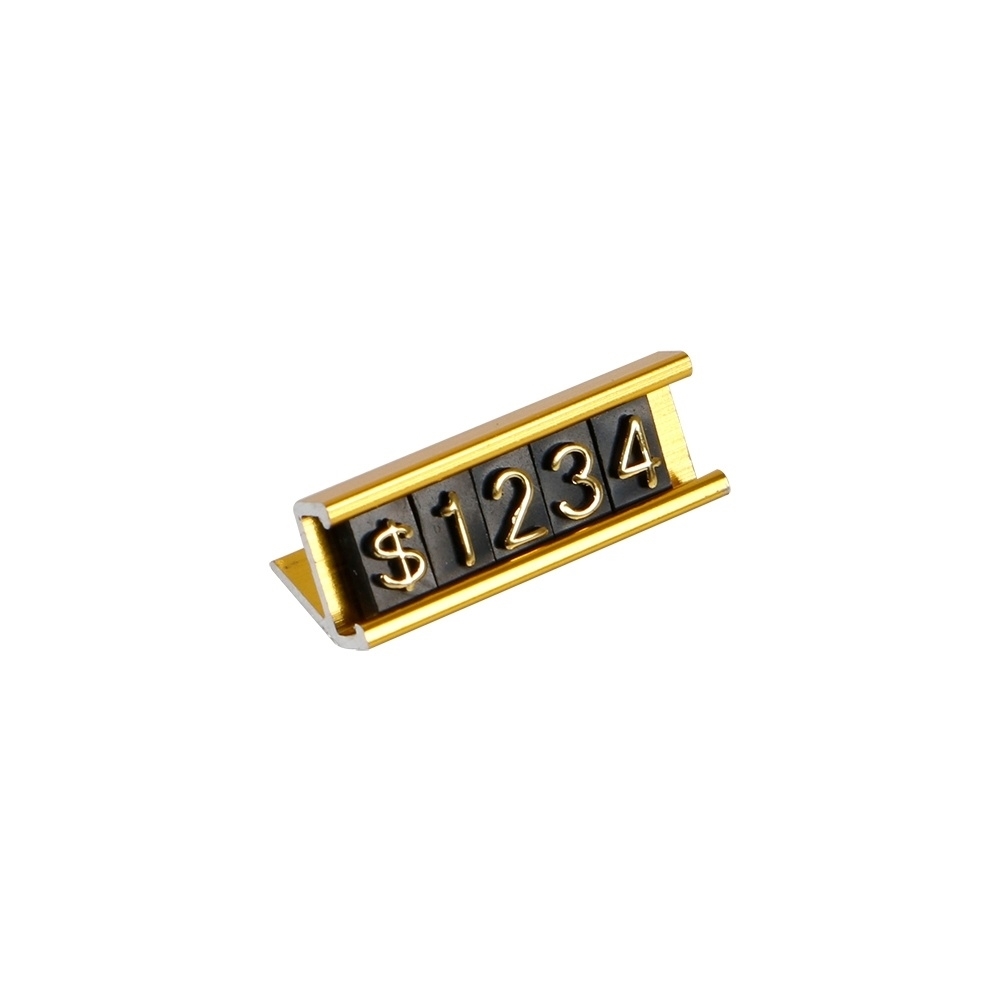 Mini Metal Base Frame Indicator Letter Price Cube Kit Combined Adjustable Gas Station Led Pricing