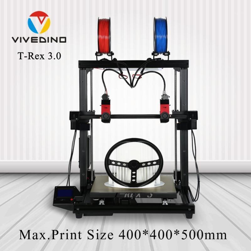 VIVEDINO T-Rex 3+ High Accuracy Independent Dual Extruder 3D Printer with TMC2209 Driver1
VIVEDINO T-Rex 3+ High Accuracy Independent Dual Extruder 3D Printer with TMC2209 Driver1