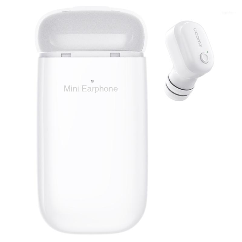 UCOMX U6E Bluetooth Earphone with 1000mAh Charging Box Mini Wireless Earphone In Ear Monitor Earbud Earpiece for1, White
UCOMX U6E Bluetooth Earphone with 1000mAh Charging Box Mini Wireless Earphone In Ear Monitor Earbud Earpiece for1, White