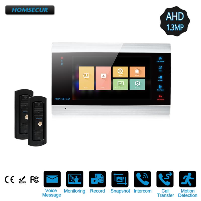 HOMSECUR 960P AHD1.3MP Video Door Entry Phone Call System with Outdoor Monitoring, Recording & Snapshot (BC011HD-B+BM705HD-B
HOMSECUR 960P AHD1.3MP Video Door Entry Phone Call System with Outdoor Monitoring, Recording & Snapshot (BC011HD-B+BM705HD-B