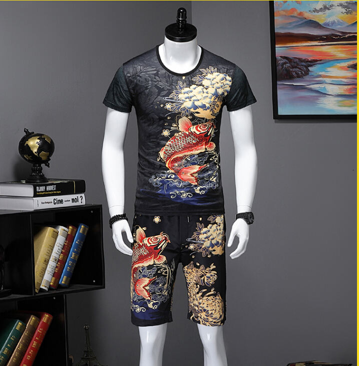 2021 New Short Sleeve Tracksuit Man Chinese Style Summer Men Breathable Casual Beach Set Zo58, Black
2021 New Short Sleeve Tracksuit Man Chinese Style Summer Men Breathable Casual Beach Set Zo58, Black