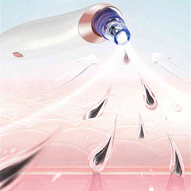 NXY Face Care Devices Face Nose Acne Black Dot Pimple Blackhead Remover Electric Vacuum Cleaner Pore Skin Care Tools Machine 0222