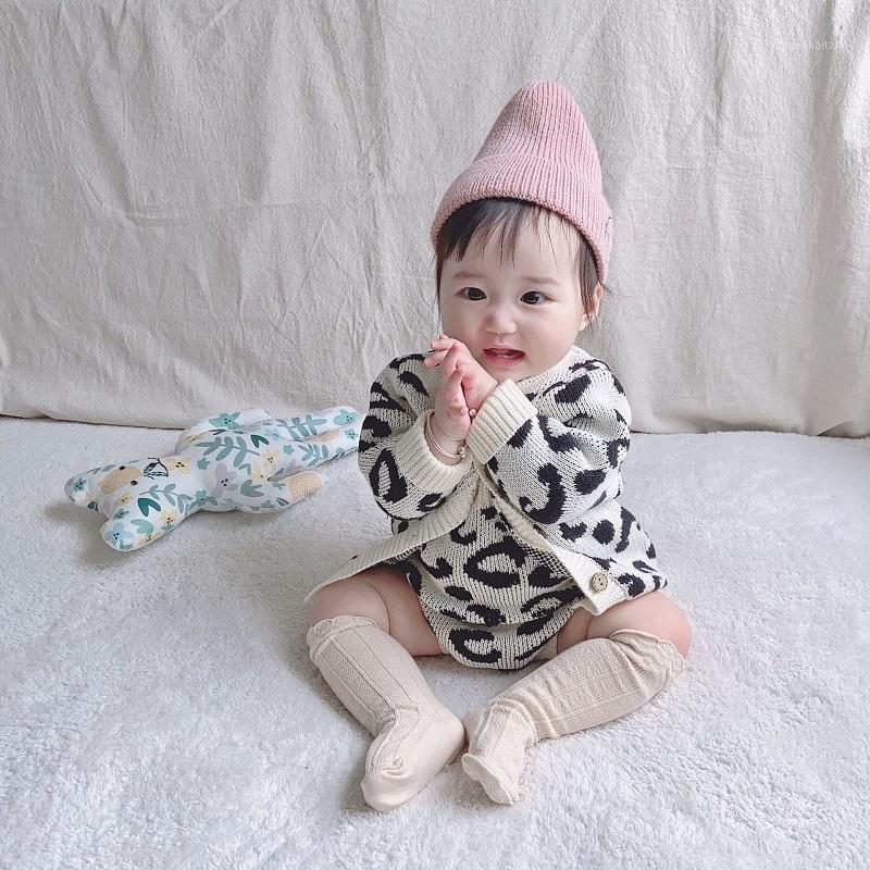 Fashion Newborn Baby Boy Girl Leopard Clothes Long Sleeve Single Breasted Sweater Tops Knitted Bodysuit 2PCS Autumn Clothes1, As pic
Fashion Newborn Baby Boy Girl Leopard Clothes Long Sleeve Single Breasted Sweater Tops Knitted Bodysuit 2PCS Autumn Clothes1, As pic