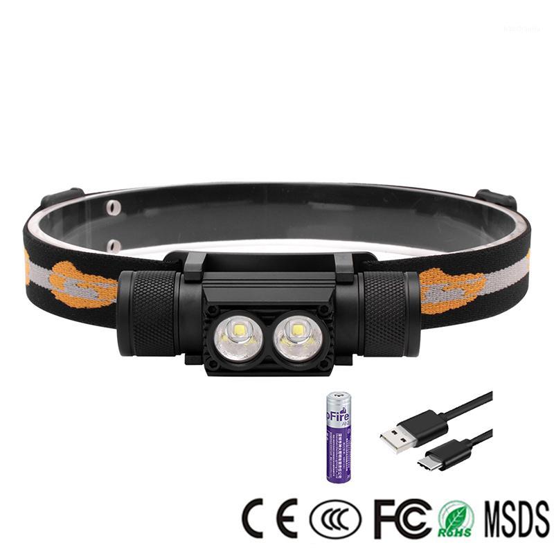 Lampe Frontale Boruit Headlamp D25 5000lm 2*XM-L2 Headlight 6 Modes 18650 USB Rechargeable Head Torch Light Powerful Head Lamp1
Lampe Frontale Boruit Headlamp D25 5000lm 2*XM-L2 Headlight 6 Modes 18650 USB Rechargeable Head Torch Light Powerful Head Lamp1