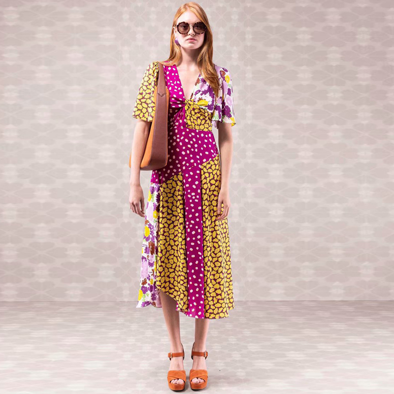 Xf American Floral Print Boho Summer Fashion 2021 New Sexy Decorate v From High Quality Casual Women' Mid-term Feast on Beach Ocpo, Multiple
Xf American Floral Print Boho Summer Fashion 2021 New Sexy Decorate v From High Quality Casual Women' Mid-term Feast on Beach Ocpo, Multiple