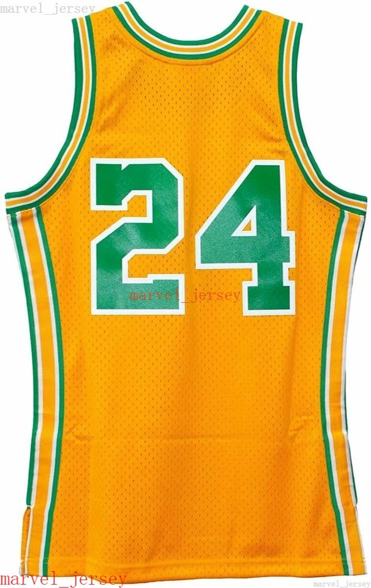Custom Stitched Rick Barry #24 Mitchell & Ness Yellow 1968-69 Jersey XS-6XL Mens Throwbacks Basketball jerseys Cheap Men Women Youth, As pic
Custom Stitched Rick Barry #24 Mitchell & Ness Yellow 1968-69 Jersey XS-6XL Mens Throwbacks Basketball jerseys Cheap Men Women Youth, As pic