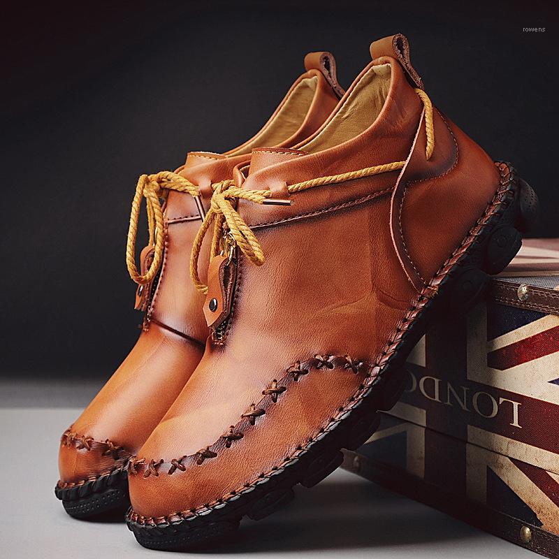 Yomior Brand Winter Men Genuine Leather Boots New Spring Vintage Breathable Male Casual Shoes Fashion Men's Shoes Loafers Work1, Black
Yomior Brand Winter Men Genuine Leather Boots New Spring Vintage Breathable Male Casual Shoes Fashion Men's Shoes Loafers Work1, Black