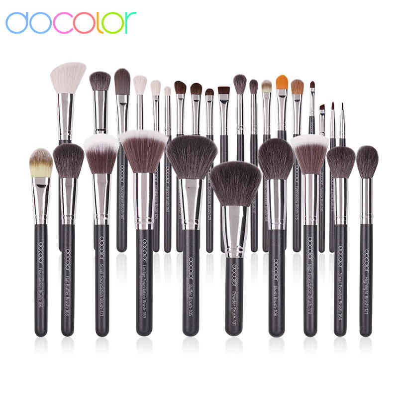 Docolor Makeup set Professional Natural goat hair Foundation Powder Eyeshadow Blushes makeup brushes 10pcs-29pcs
Docolor Makeup set Professional Natural goat hair Foundation Powder Eyeshadow Blushes makeup brushes 10pcs-29pcs