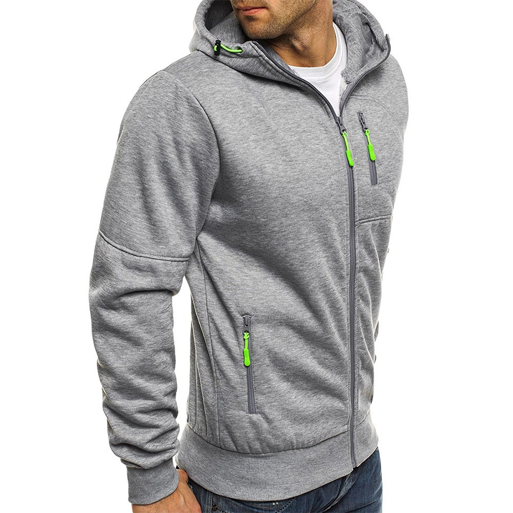 2020 new type fashion casual men for outdoor sports European and American style hoodie cardigan jacket, Black
2020 new type fashion casual men for outdoor sports European and American style hoodie cardigan jacket, Black