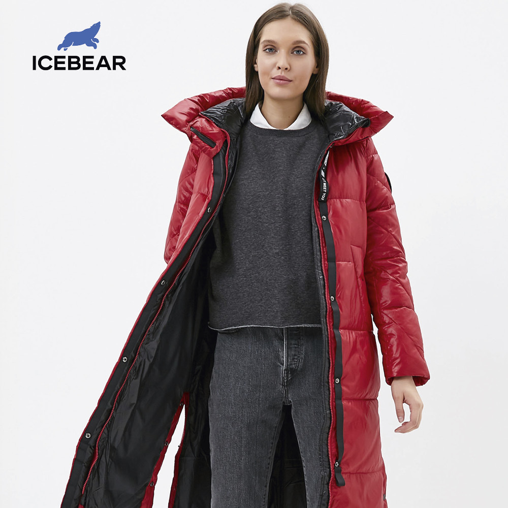ICEbear new product women's coat fashion long coat winter high-quality women's coat GWD20155D 201019