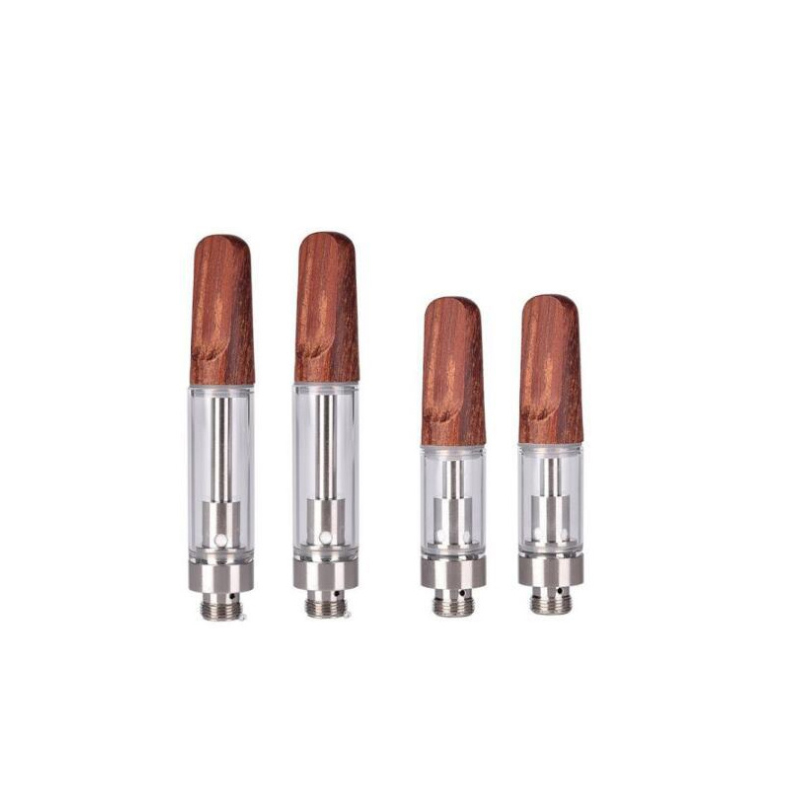 Wood tip empty refillable vape cartridge 510 thread ceramic coil 0.5ml 1.0ml e cigarette atomizer device
Wood tip empty refillable vape cartridge 510 thread ceramic coil 0.5ml 1.0ml e cigarette atomizer device