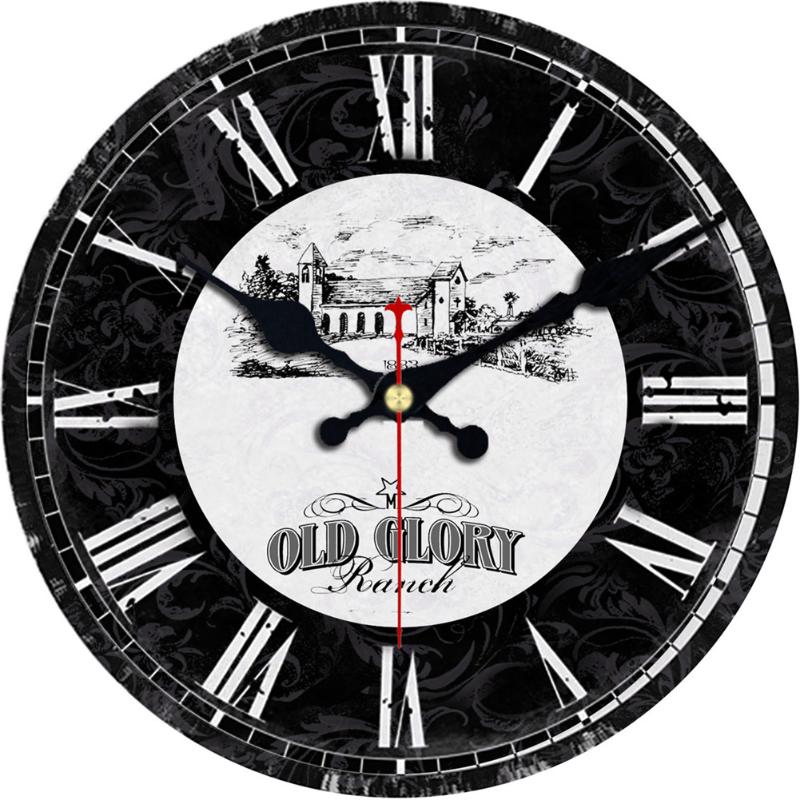 Retro Rustic Vintage Wall Clock Artistic London Texas Battery Operated Decorative Wall Clocks Chic Quartz Wooden Round Clocks
Retro Rustic Vintage Wall Clock Artistic London Texas Battery Operated Decorative Wall Clocks Chic Quartz Wooden Round Clocks
