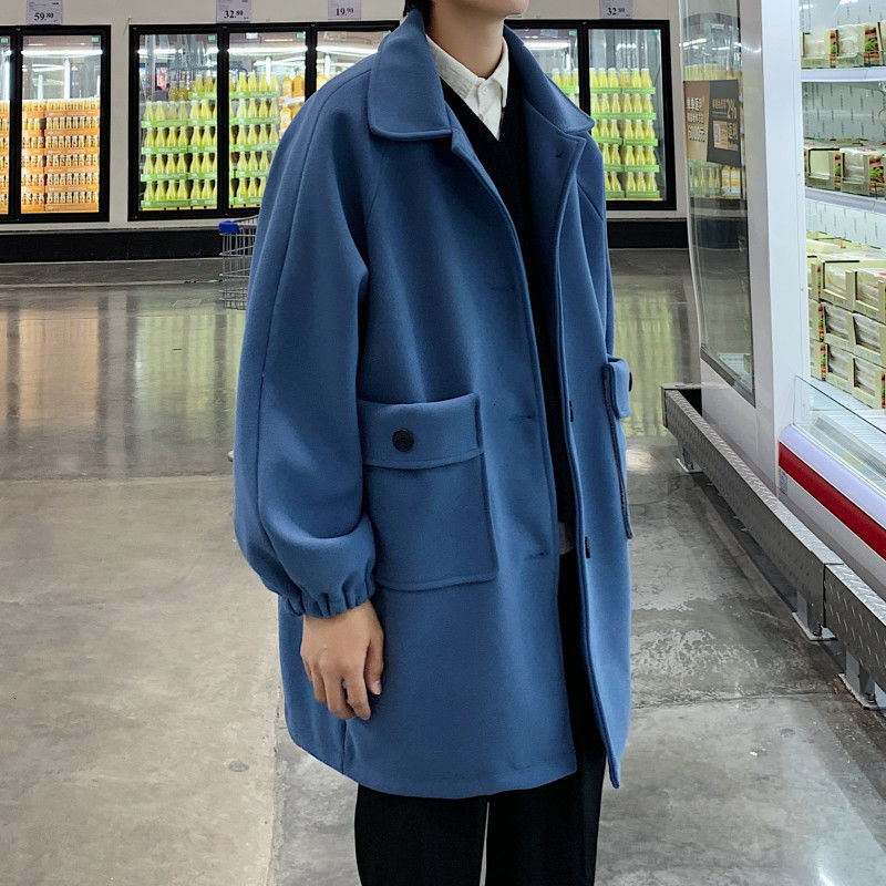 Autumn 2021 Male Thin New Winter Pure Wool Medium Long Coat Relaxed Leisure Wear A6N0, Khaki.
Autumn 2021 Male Thin New Winter Pure Wool Medium Long Coat Relaxed Leisure Wear A6N0, Khaki.