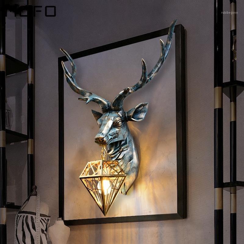 American Retro Wall Lamp Nordic Art Antlers Bar Wall Light Deer Lamps for Living Room Bedroom Bedside Lamp Sconce1
American Retro Wall Lamp Nordic Art Antlers Bar Wall Light Deer Lamps for Living Room Bedroom Bedside Lamp Sconce1