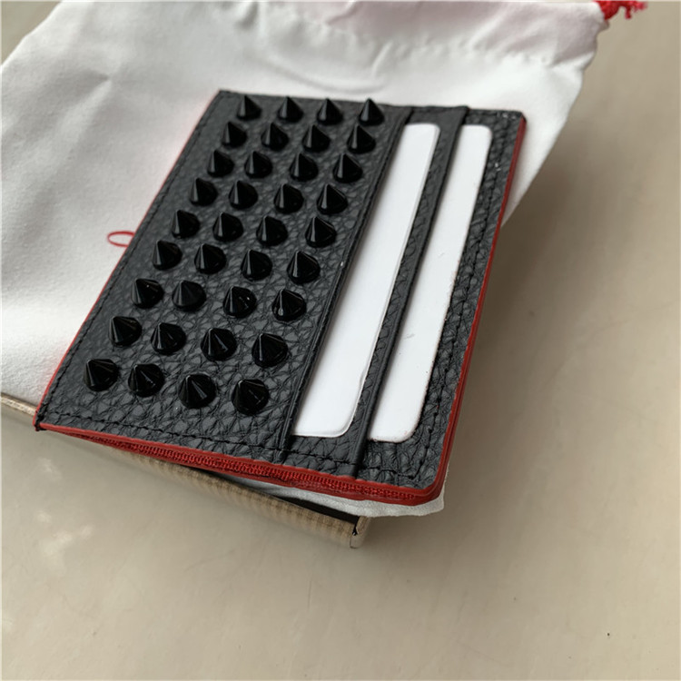 Preppy Style Small package rivet tide Fashion Card Holders Casual business cardholder Unisex the same paragraph Cowhide leather wallet holde, High quality
Preppy Style Small package rivet tide Fashion Card Holders Casual business cardholder Unisex the same paragraph Cowhide leather wallet holde, High quality