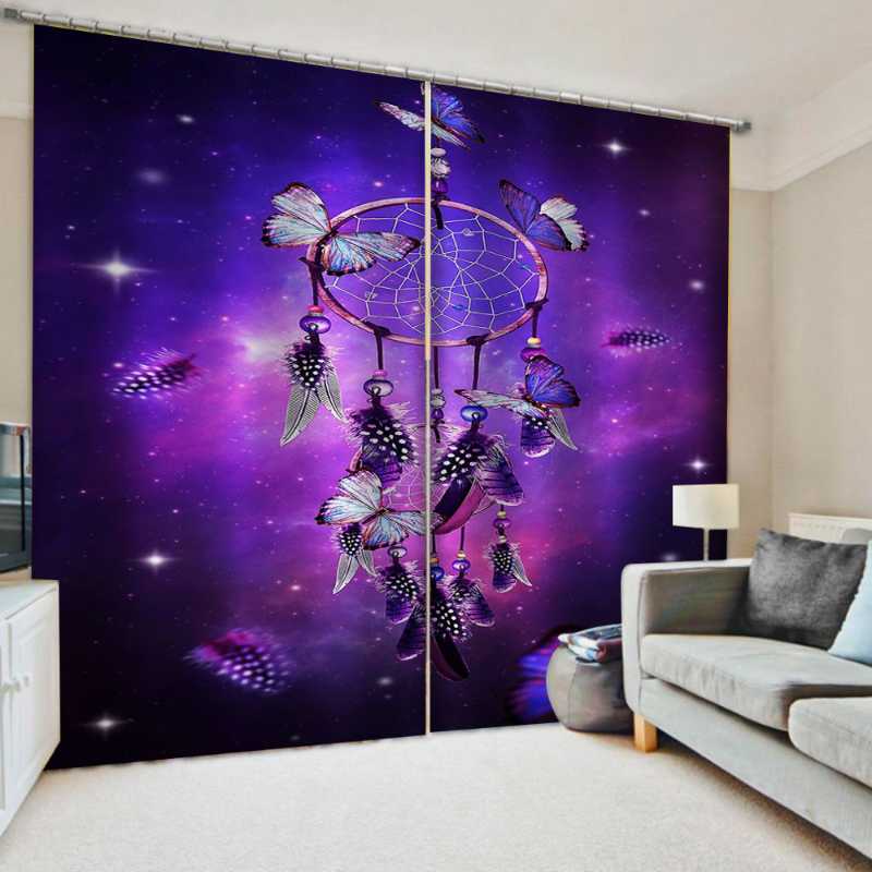 Home Window Treatment 3D Curtains Living Room Bedroom Blue Drapes Blackout Purple Curtains Home Decor, As pic
Home Window Treatment 3D Curtains Living Room Bedroom Blue Drapes Blackout Purple Curtains Home Decor, As pic