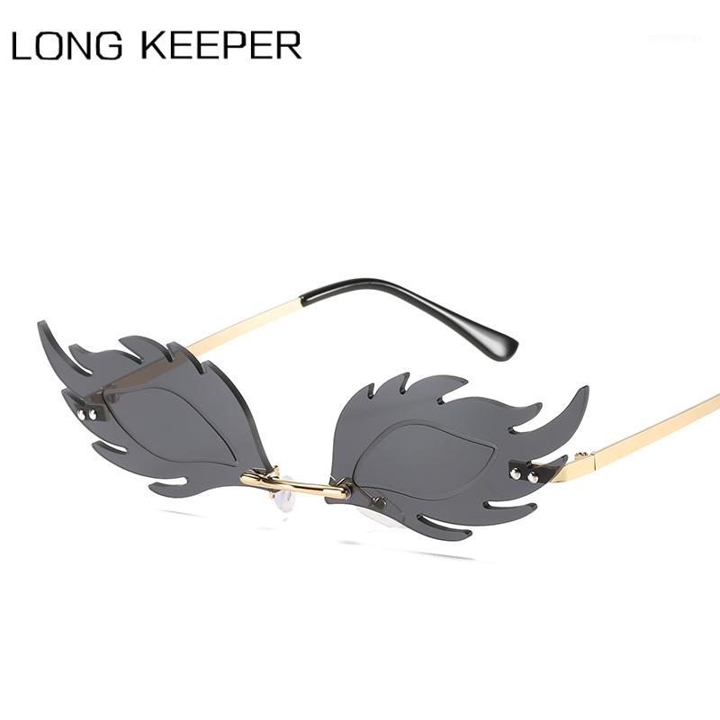 LongKeeper 2020 New Fashion Fire Flame Sunglasses Women Men Rimless Cat Eye Sun Glasses Vintage Steampunk Frameless Oculos UV4001
LongKeeper 2020 New Fashion Fire Flame Sunglasses Women Men Rimless Cat Eye Sun Glasses Vintage Steampunk Frameless Oculos UV4001