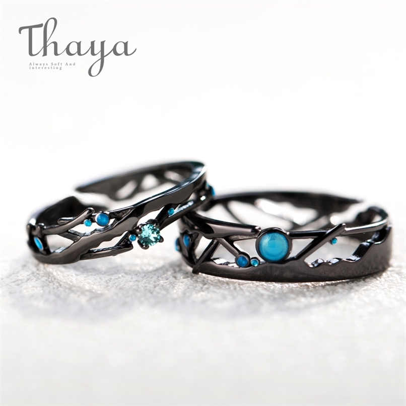 Thaya CZ Milky Way Black Rings Blue Bright Cubic Zirconia Rings 925 Silver Jewelry for Women Lover Vintage Bohemian Retro Gift 220119
Thaya CZ Milky Way Black Rings Blue Bright Cubic Zirconia Rings 925 Silver Jewelry for Women Lover Vintage Bohemian Retro Gift 220119