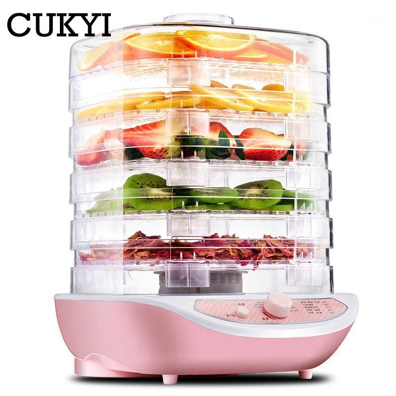 CUKYI Dried Fruit Vegetables Meat Machine Household MINI Dehydrator Pet Meat Dehydrated 5 trays Snacks Air Dryer EU US1
CUKYI Dried Fruit Vegetables Meat Machine Household MINI Dehydrator Pet Meat Dehydrated 5 trays Snacks Air Dryer EU US1
