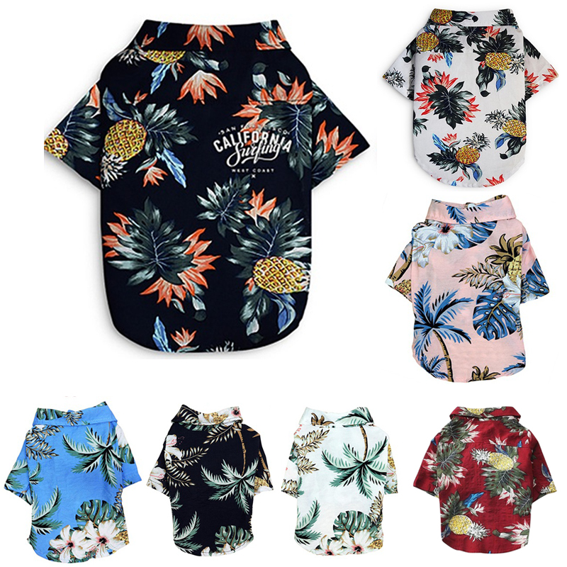 Summer Pet Printed Clothes For Dogs Floral Beach Shirt Jackets Dog Coat Puppy Costume Cat Spring Clothing Pets Outfits, Style a
Summer Pet Printed Clothes For Dogs Floral Beach Shirt Jackets Dog Coat Puppy Costume Cat Spring Clothing Pets Outfits, Style a