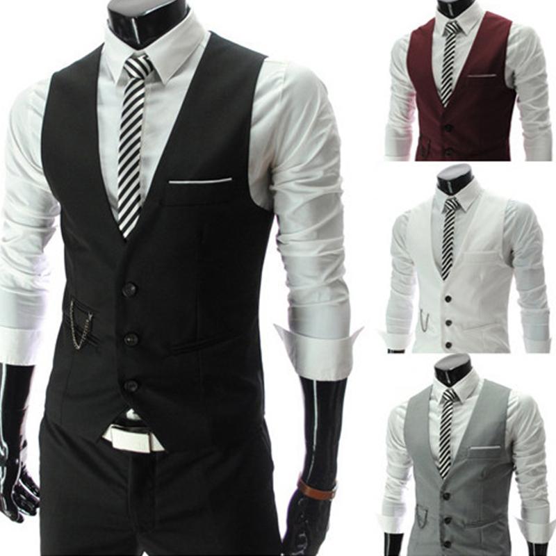 New Arrival Dress Vests For Men Slim Fit Mens Suit Vest Male Waistcoat Gilet Homme Casual Sleeveless Formal Business Jacket, Black
New Arrival Dress Vests For Men Slim Fit Mens Suit Vest Male Waistcoat Gilet Homme Casual Sleeveless Formal Business Jacket, Black