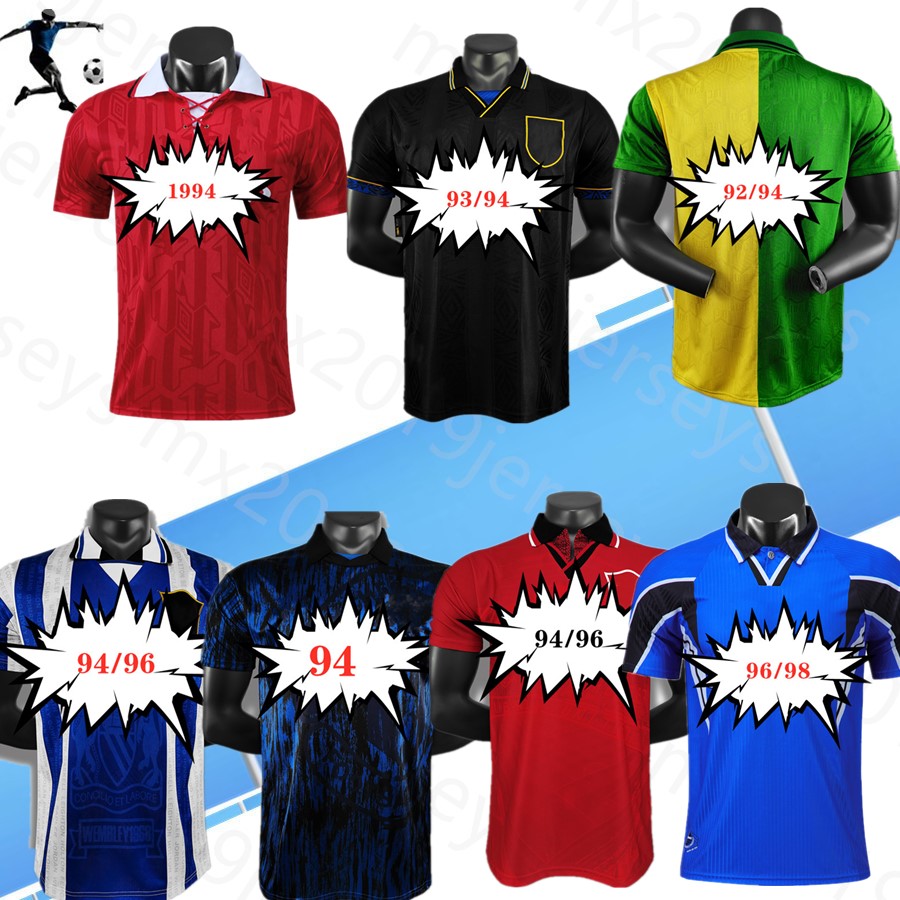 1992-98 Mens CANTONA GIGGS KEANE RETRO Soccer Jerseys BECKHAM SOLSKJAER SCHOLES ROONEY CHICHARITO Home Away Football Shirt Uniforms, 96/98
1992-98 Mens CANTONA GIGGS KEANE RETRO Soccer Jerseys BECKHAM SOLSKJAER SCHOLES ROONEY CHICHARITO Home Away Football Shirt Uniforms, 96/98