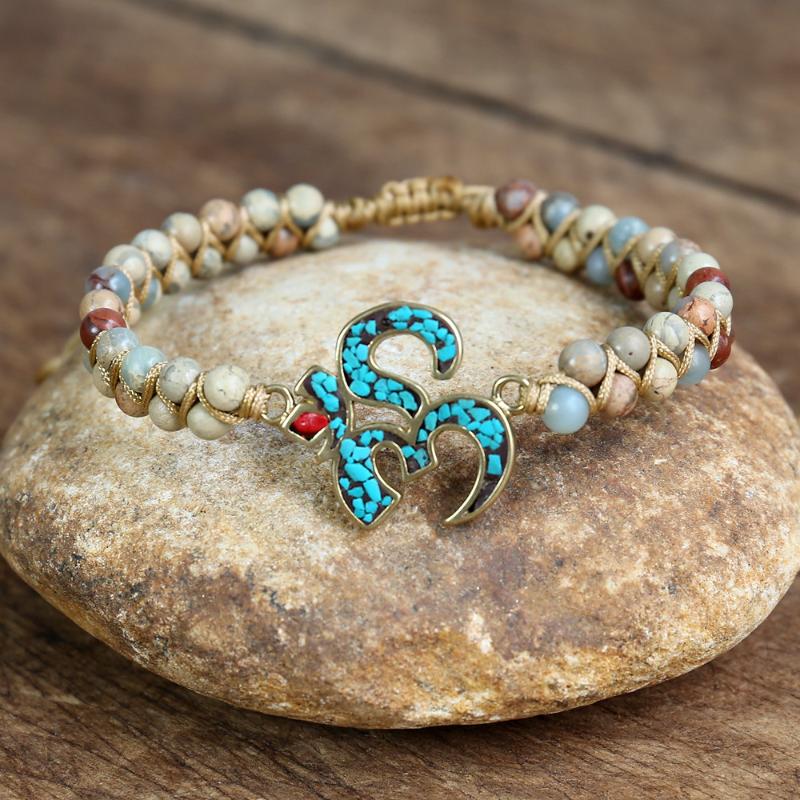 Buddhist Symbols OM Bracelet for Women Men OM Yoga Healing Mala Meditation Jewelry Handmade Braided Charm Bracelet Dropship
Buddhist Symbols OM Bracelet for Women Men OM Yoga Healing Mala Meditation Jewelry Handmade Braided Charm Bracelet Dropship