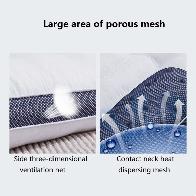 Cassia Sleeping Pillow Bed Protect The Cervical Spine Neck Pain Nice Sleep Pillow Bed Use Pregnancy Pillow Bedding buckwheat 201130