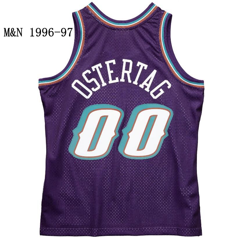 Stitched classic retro Jersey Greg Ostertag Mitchell and Ness 1996-97 Men women youth S-6XL jerseys
Stitched classic retro Jersey Greg Ostertag Mitchell and Ness 1996-97 Men women youth S-6XL jerseys