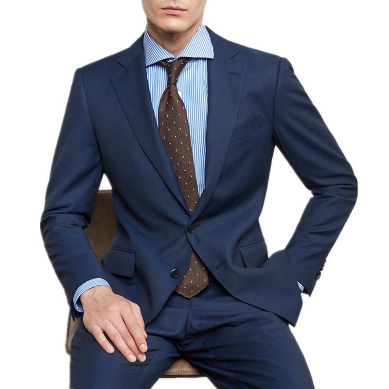 Navy blue men' suits men' suit two-piece suit single button jacket + pants men pants suits custom made costume homme luxe, Black
Navy blue men' suits men' suit two-piece suit single button jacket + pants men pants suits custom made costume homme luxe, Black