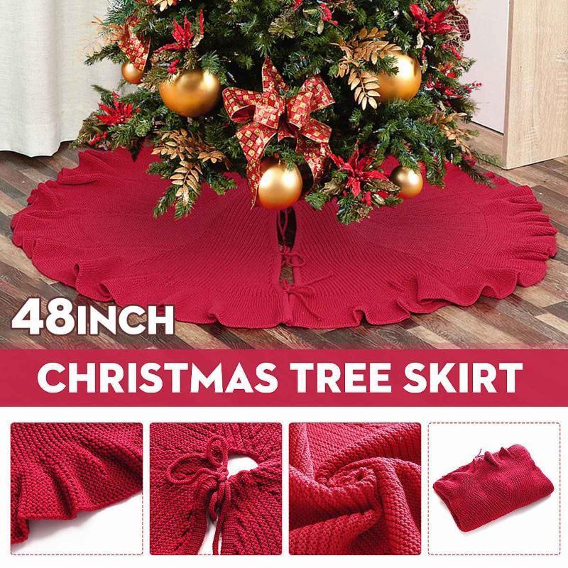 Christmas Tree Skirt Ornament 48 Inch Knit Christmas Tree Bottom Decoration Floor Carpet Mat Home New Year Decoration1
Christmas Tree Skirt Ornament 48 Inch Knit Christmas Tree Bottom Decoration Floor Carpet Mat Home New Year Decoration1