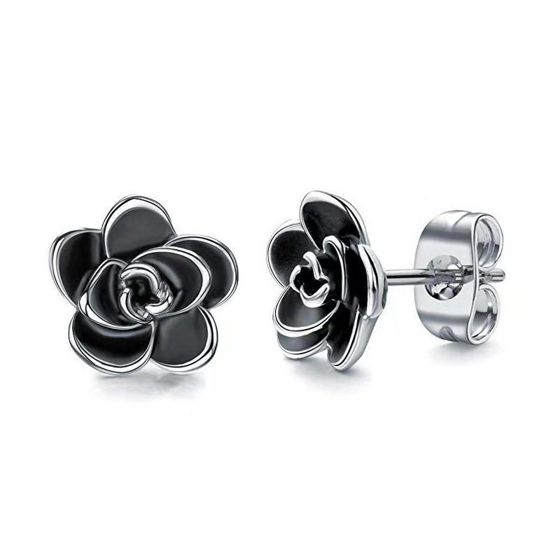 Stud WUKALO Classic Camellia Flower Earring Delicate Women Accessory Daily Wearing Party With White/Black Jewelry
Stud WUKALO Classic Camellia Flower Earring Delicate Women Accessory Daily Wearing Party With White/Black Jewelry
