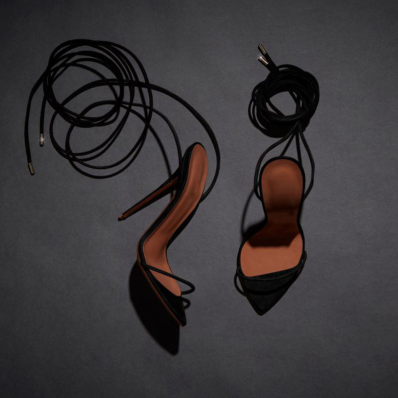2020 new designer shoes black gladiator ankle wrap fashion sandals Micro Suede stiletto heel chic sandals high heels women party shoes
2020 new designer shoes black gladiator ankle wrap fashion sandals Micro Suede stiletto heel chic sandals high heels women party shoes