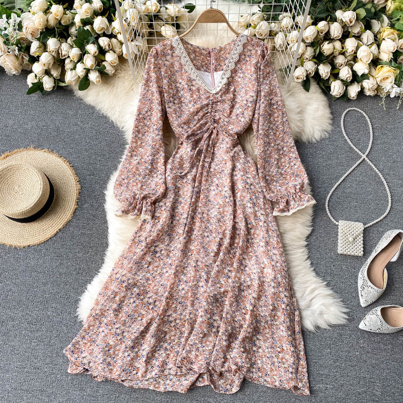 2021 New Female singiny bohemian flower sweet lace ruched neck puff the line autumn cord dressed printing RJ2S, Black
2021 New Female singiny bohemian flower sweet lace ruched neck puff the line autumn cord dressed printing RJ2S, Black