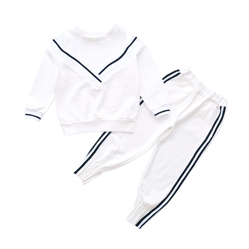 girls Sport Suit Teenage Autumn Girls Clothes Set Long Sleeve Top & Pants Casual 6 7 8 9 10 11 12 Years Child Girl Clothes 201031