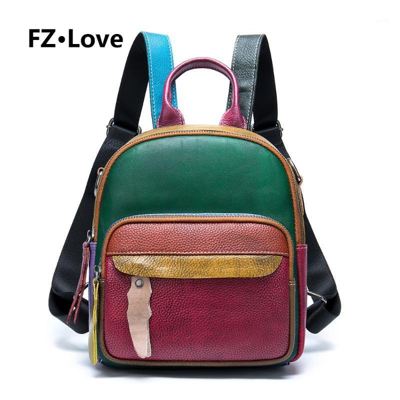 Women Colorblock Patchwork Genuine Leather Backpack Purse Girls Fashion Shoulder Bag Rucksack Casual Daypack for College Travel1, Multi
Women Colorblock Patchwork Genuine Leather Backpack Purse Girls Fashion Shoulder Bag Rucksack Casual Daypack for College Travel1, Multi