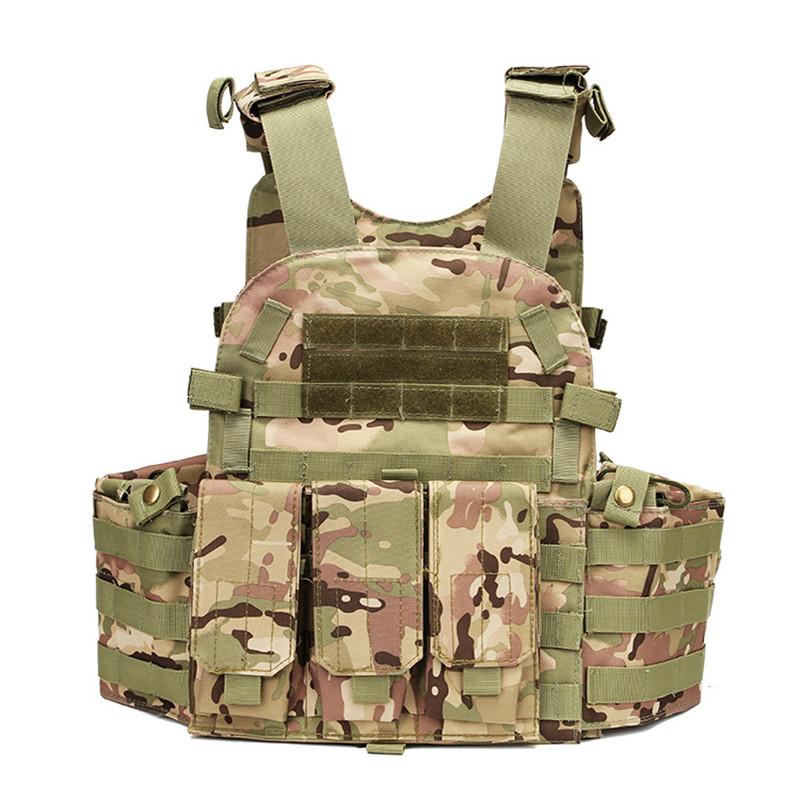 Outdoor Climbing Sport Combat Camouflage Vest CS Army Fan Training Multifunction Detachable Tactical Waistcoat, Black
Outdoor Climbing Sport Combat Camouflage Vest CS Army Fan Training Multifunction Detachable Tactical Waistcoat, Black